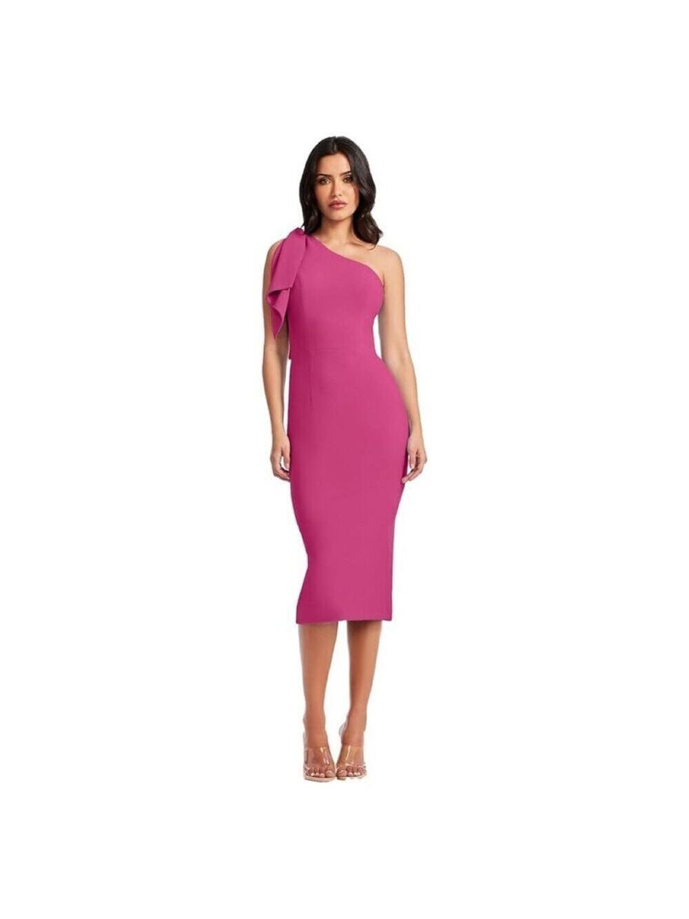 Dress The Population Tiffany Midi Sheath Dress L NWT